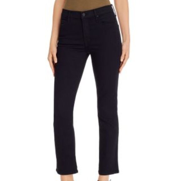 MOTHER Denim - Mother the mid rise dazzler ankle in not guilty, size 24